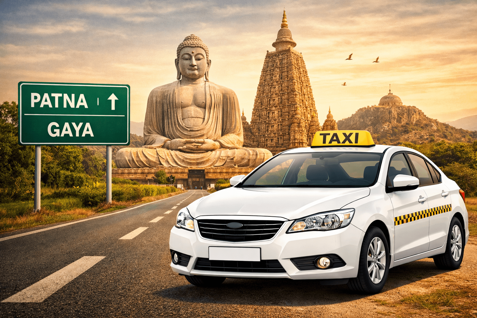 Patna to Gaya Cab Service